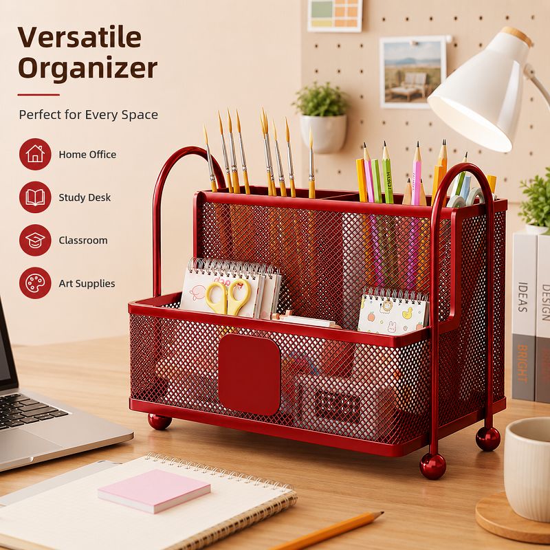 Desk Storage Pen Holder